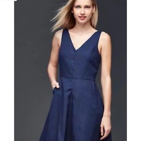 gap linen dress
